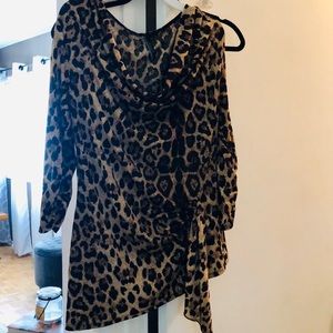 Leopard blouse